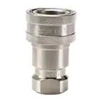Parker 60 series 316 stainless steel coupler, ISO 7241-1 series B