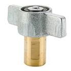 Parker's low spill thread to connect couplers and nipples, wing nut or hex nut style, are ideal for use in applications where a high flow flush valve and connect under pressure is needed.