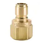 Parker ST Series brass nipple, unvalved