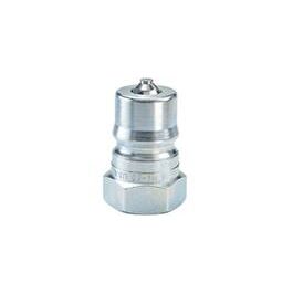 Parker 60 series steel nipple, ISO 7241-1 series B